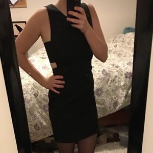 Side Slit Mini Dress